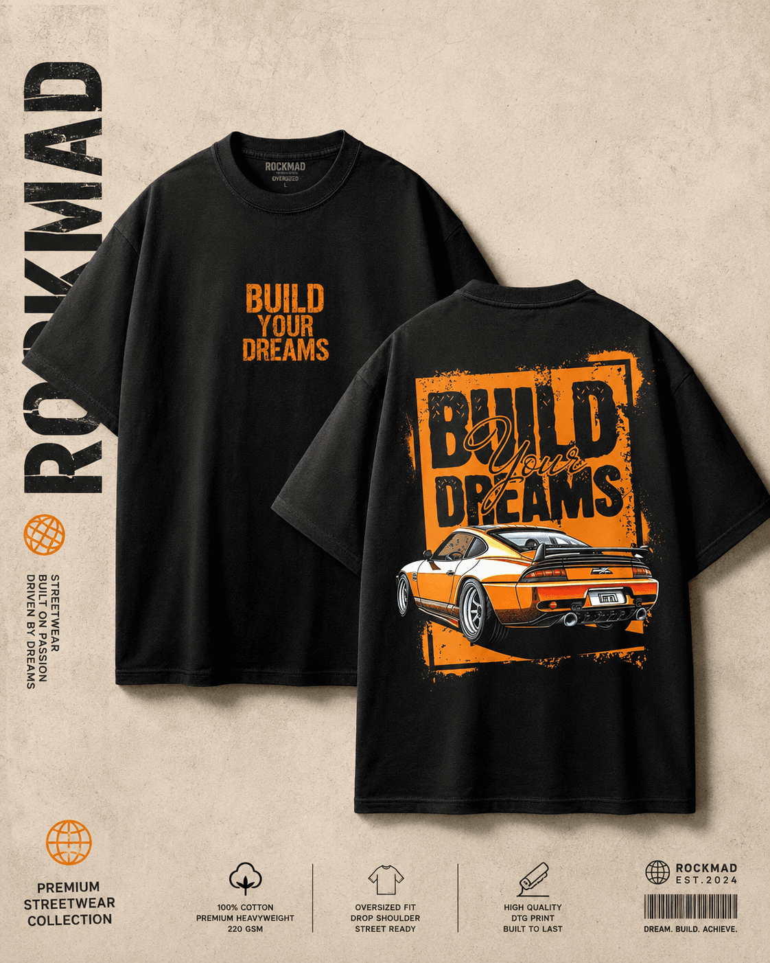 Graphic Tee - Charcoal